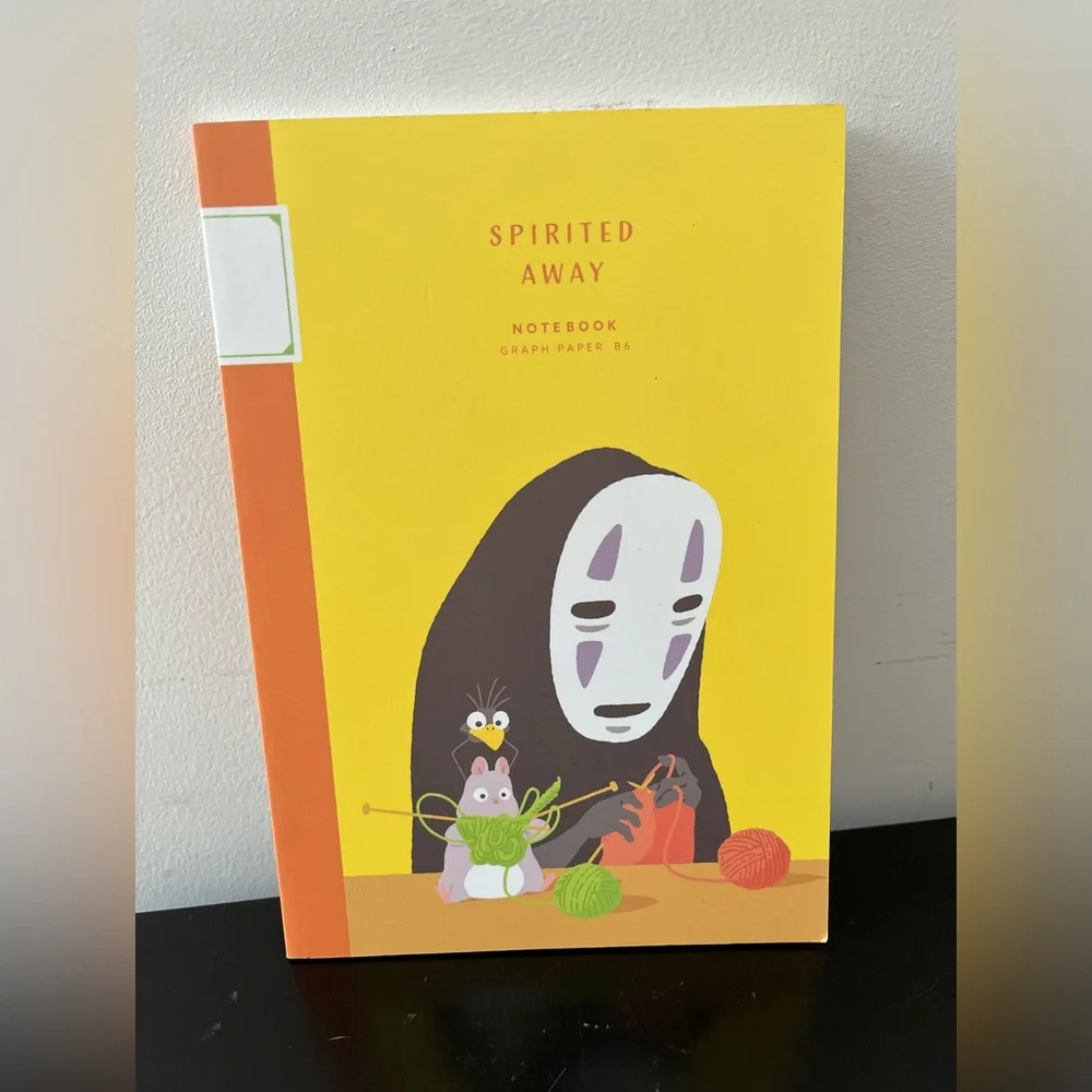 Studio Ghibli Spirited Away No-Face Graph Mini Thin Journal